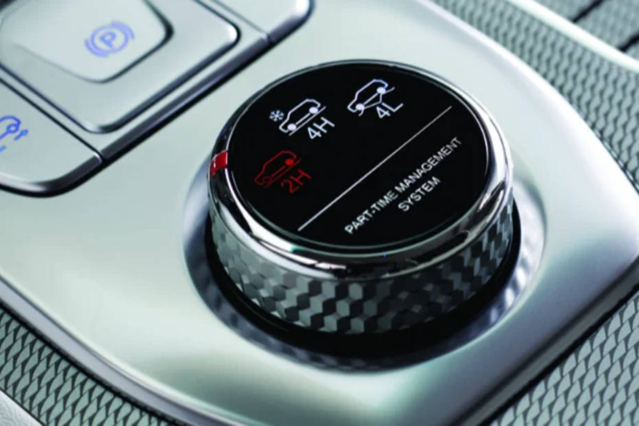 Center Controls of KGM Rexton Center Controls of KGM Rexton