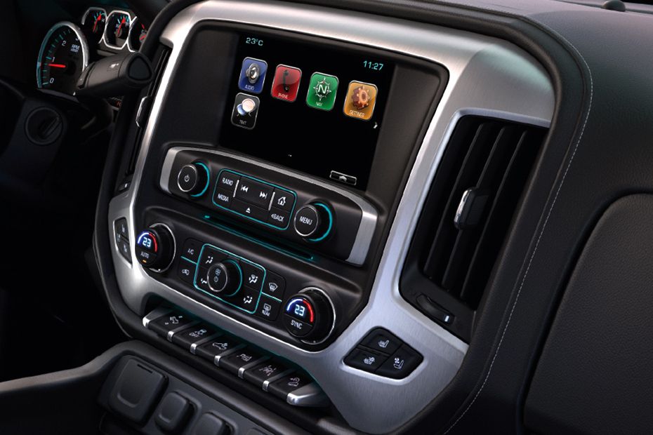Side AC Controls of GMC Sierra Denali (2022-2023) Side AC Controls of GMC Sierra Denali (2022-2023)