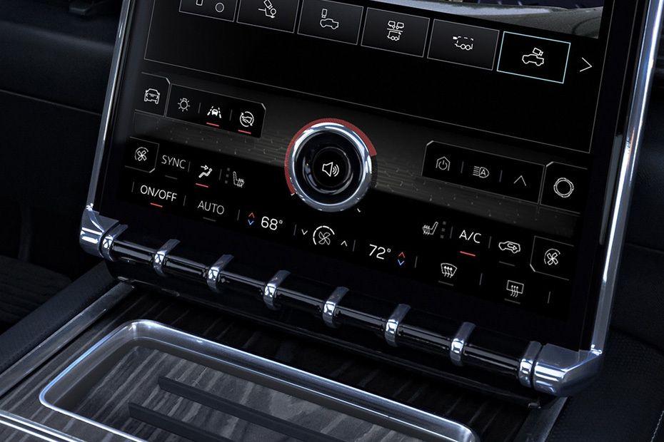 Front AC Controls of GMC SIERRA EV Front AC Controls of GMC SIERRA EV