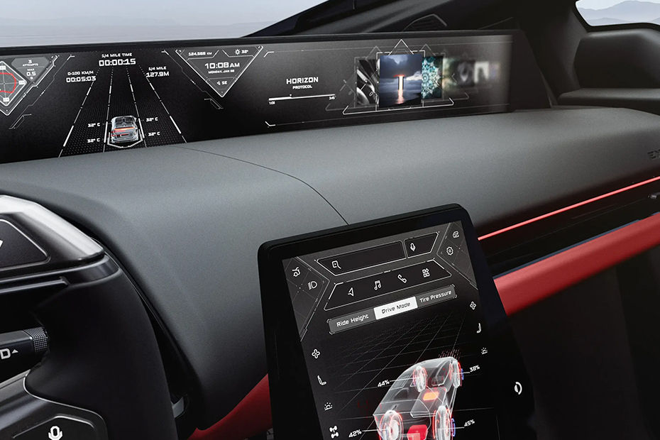Exobot Suv touch screen