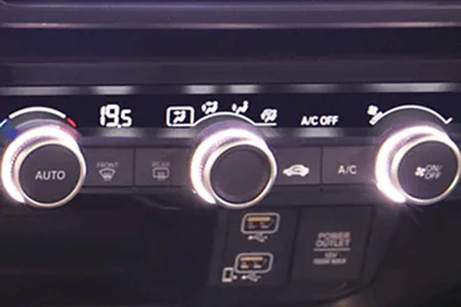 Front AC Controls of Honda City Front AC Controls of Honda City