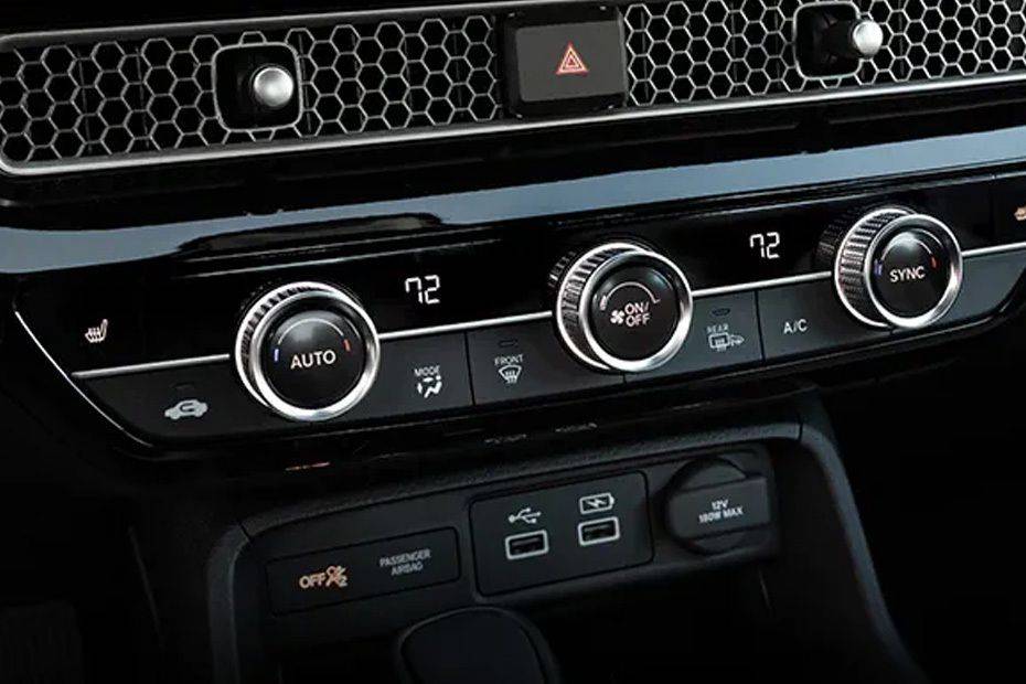 Front AC Controls of هوندا سيفيك Front AC Controls of هوندا سيفيك