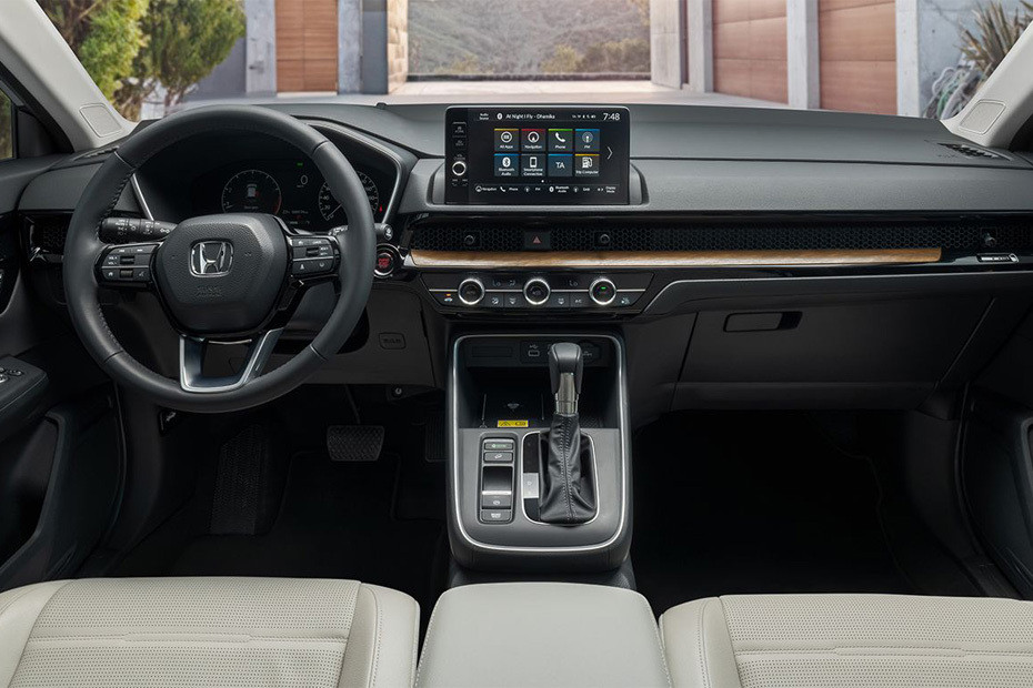 Dashboard View of CR-V Dashboard View of CR-V