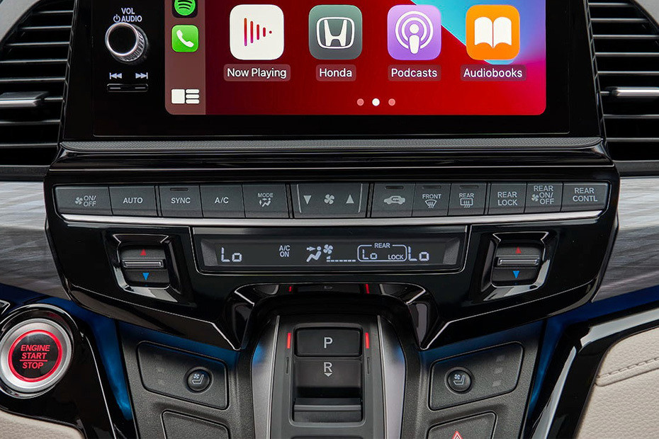 Front AC Controls of Honda Odyssey Front AC Controls of Honda Odyssey
