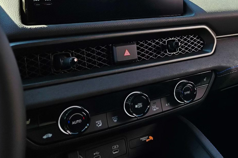 Front AC Controls of Honda Prelude Front AC Controls of Honda Prelude