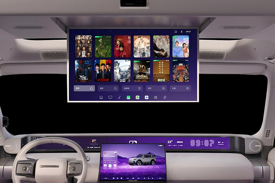 Rear Seat Entertainment of Freelander 8