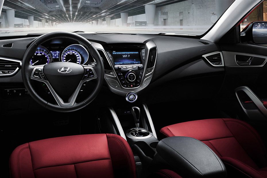 Dashboard View of Veloster Dashboard View of Veloster