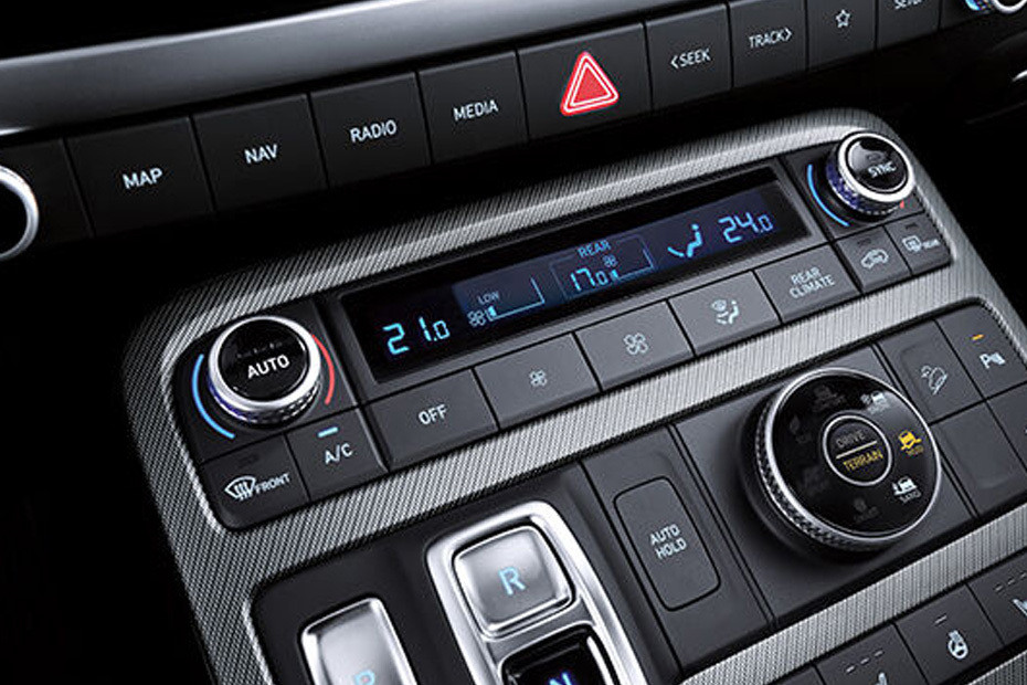 Front AC Controls of Hyundai Palisade Front AC Controls of Hyundai Palisade