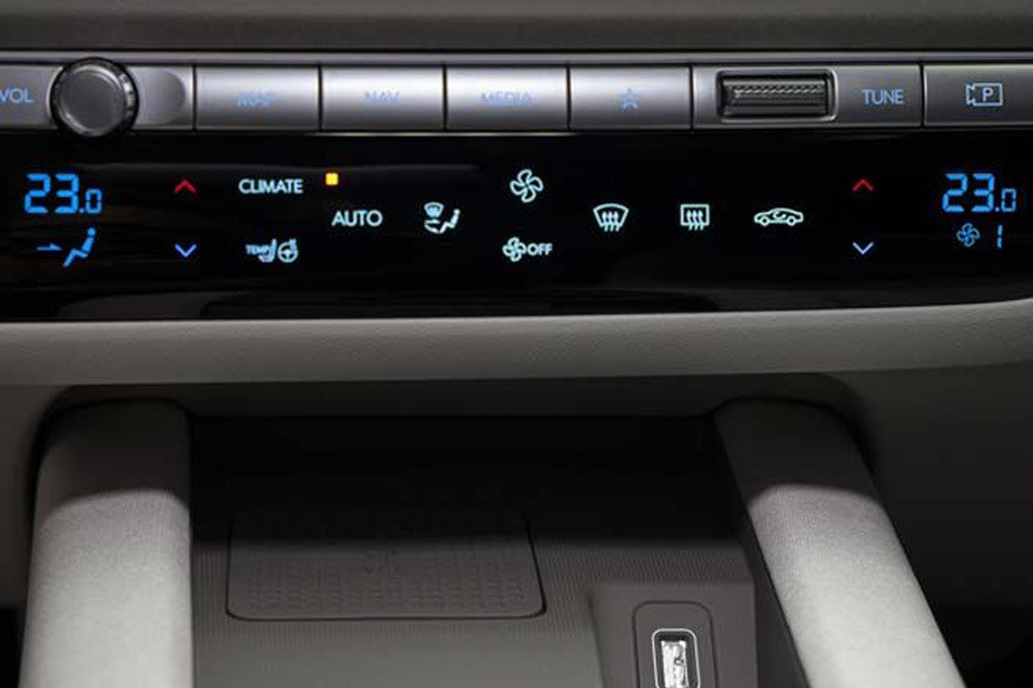 Front AC Controls of Hyundai Ioniq 6 Front AC Controls of Hyundai Ioniq 6