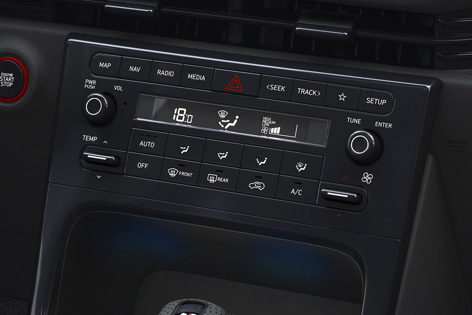 Front AC Controls of Hyundai Creta Front AC Controls of Hyundai Creta