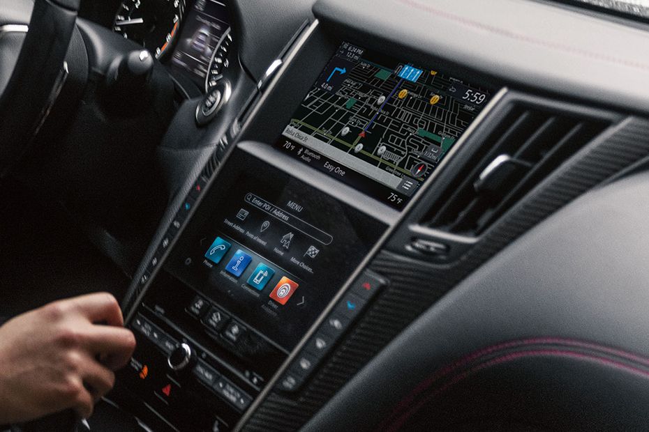 Front AC Controls of انفنتي Q50 Front AC Controls of انفنتي Q50