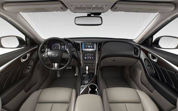 Dashboard View of Q50 Hybrid Dashboard View of Q50 Hybrid