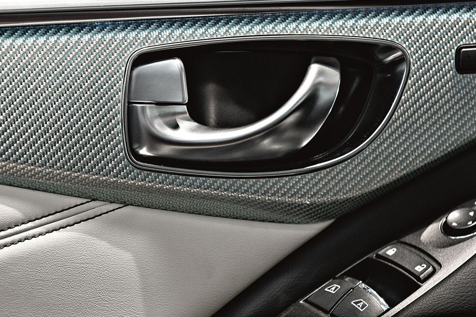 door handle interior of Infiniti Q60 door handle interior of Infiniti Q60
