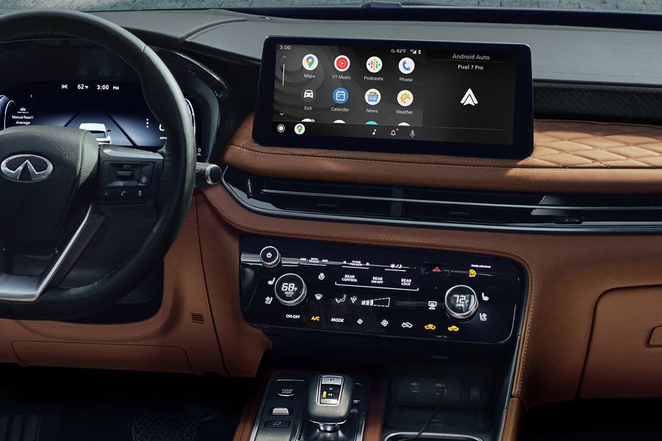 Front AC Controls of Infiniti QX60 Front AC Controls of Infiniti QX60