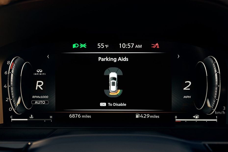 QX60 Parking Assist QX60 Parking Assist