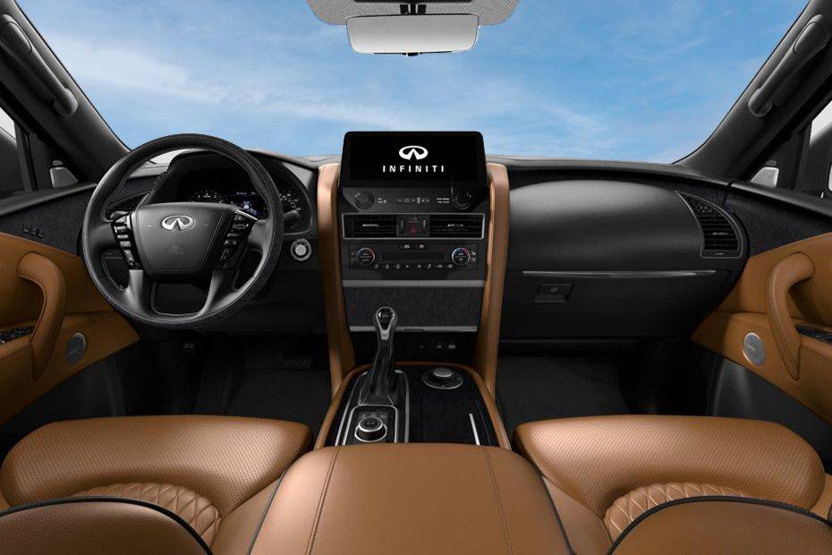 Dashboard View of QX80 (2022-2024) Dashboard View of QX80 (2022-2024)