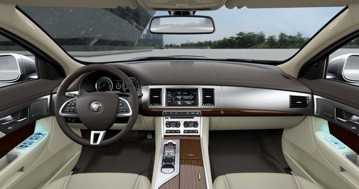 Dashboard View of XF Luxury Dashboard View of XF Luxury