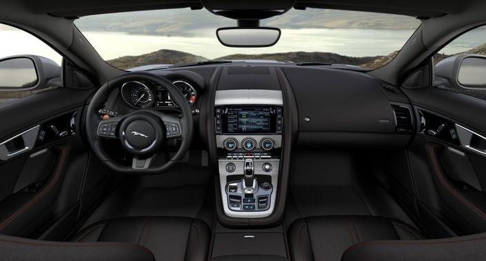 Dashboard View of F Type Coupe Dashboard View of F Type Coupe