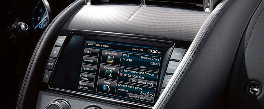 F Type S Coupe touch screen F Type S Coupe touch screen