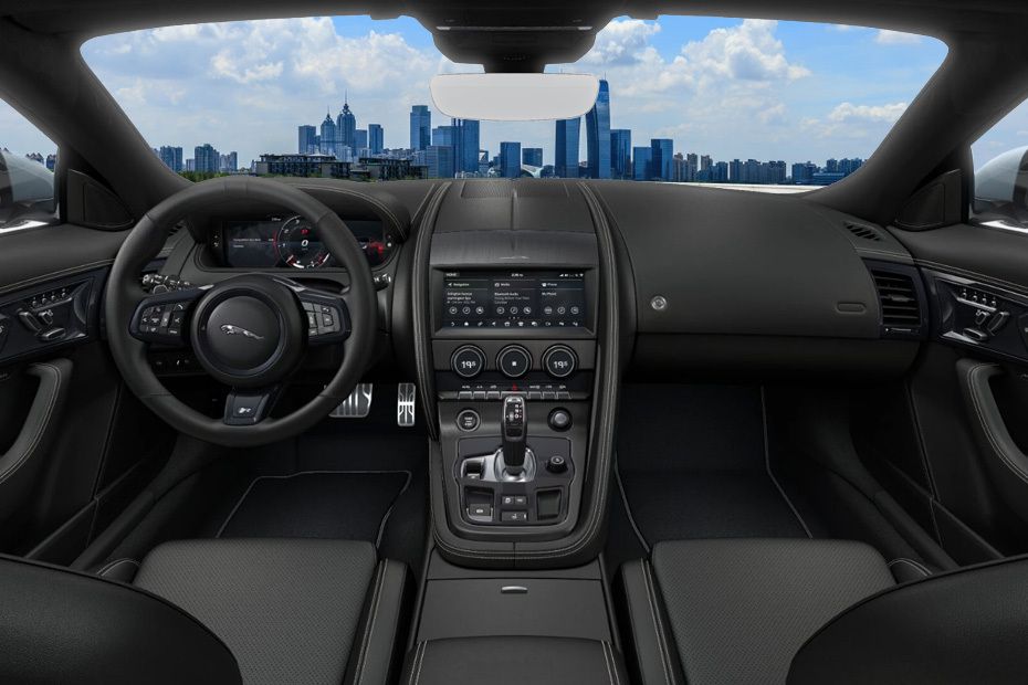 Dashboard View of f-type Dashboard View of f-type