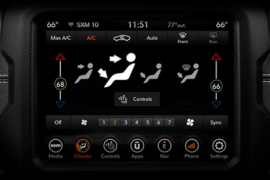 جيب جلادياتور Seat Adjustment Controllers جيب جلادياتور Seat Adjustment Controllers