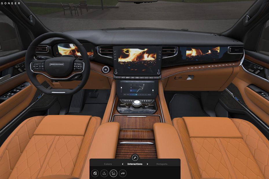 Dashboard View of GRAND WAGONEER Dashboard View of GRAND WAGONEER