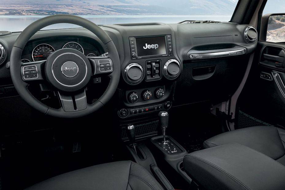 Dashboard View of Wrangler Unlimited Dashboard View of Wrangler Unlimited