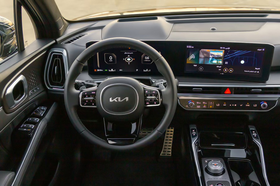 Dashboard View of Sorento Dashboard View of Sorento