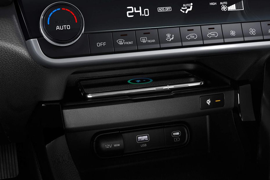 Front AC Controls of KIA Seltos Front AC Controls of KIA Seltos