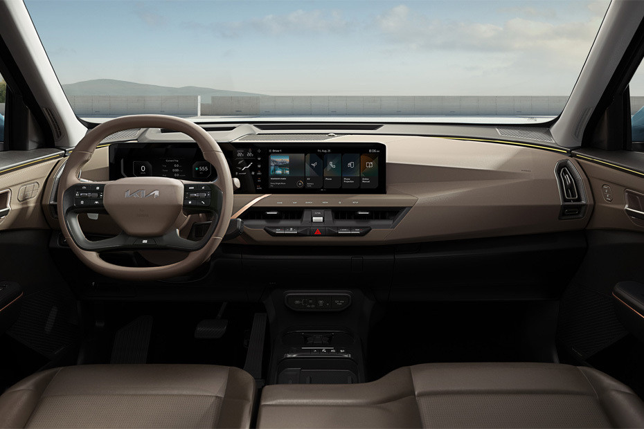 Dashboard View of EV5 Dashboard View of EV5