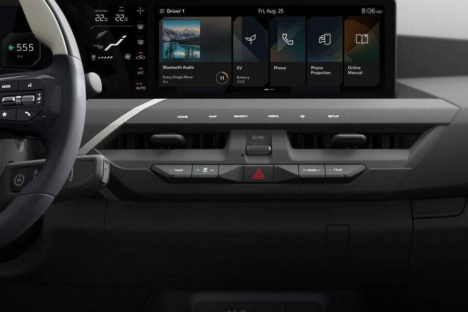 Front AC Controls of KIA EV5 Front AC Controls of KIA EV5