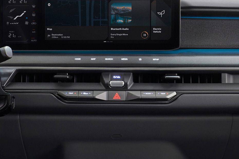 Front AC Controls of كيا EV9 Front AC Controls of كيا EV9