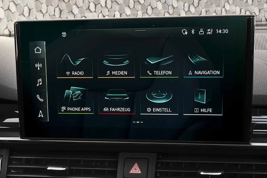 A5 Sportback touch screen A5 Sportback touch screen