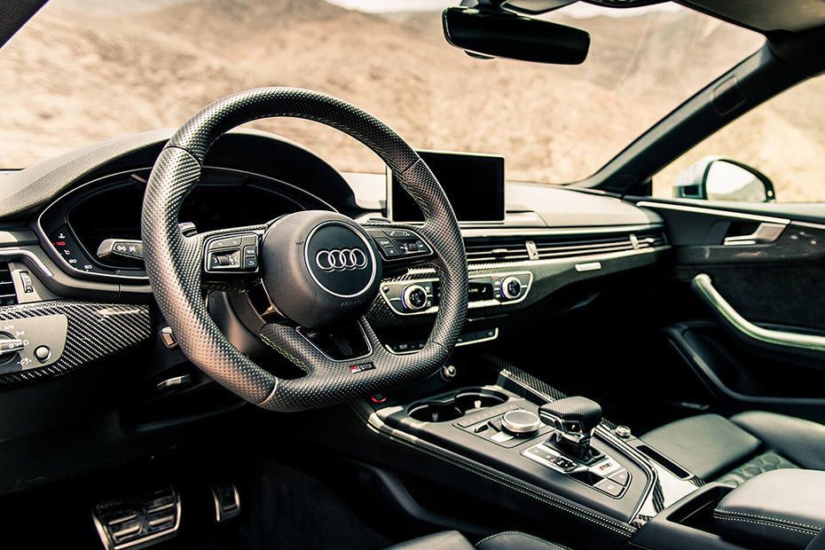 Dashboard View of RS 5 Coupe Dashboard View of RS 5 Coupe