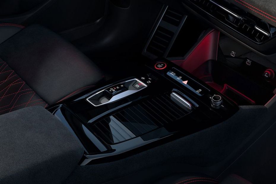 Center Controls of Audi SQ6 E-Tron Center Controls of Audi SQ6 E-Tron