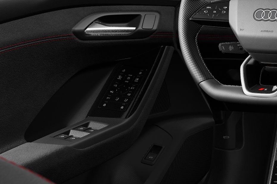 Audi SQ6 E-Tron Drivers Side In Side Door Controls Audi SQ6 E-Tron Drivers Side In Side Door Controls