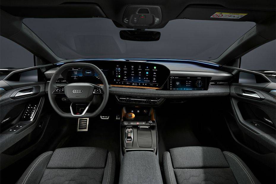 Dashboard View of أيه 6 إي-ترون Dashboard View of أيه 6 إي-ترون