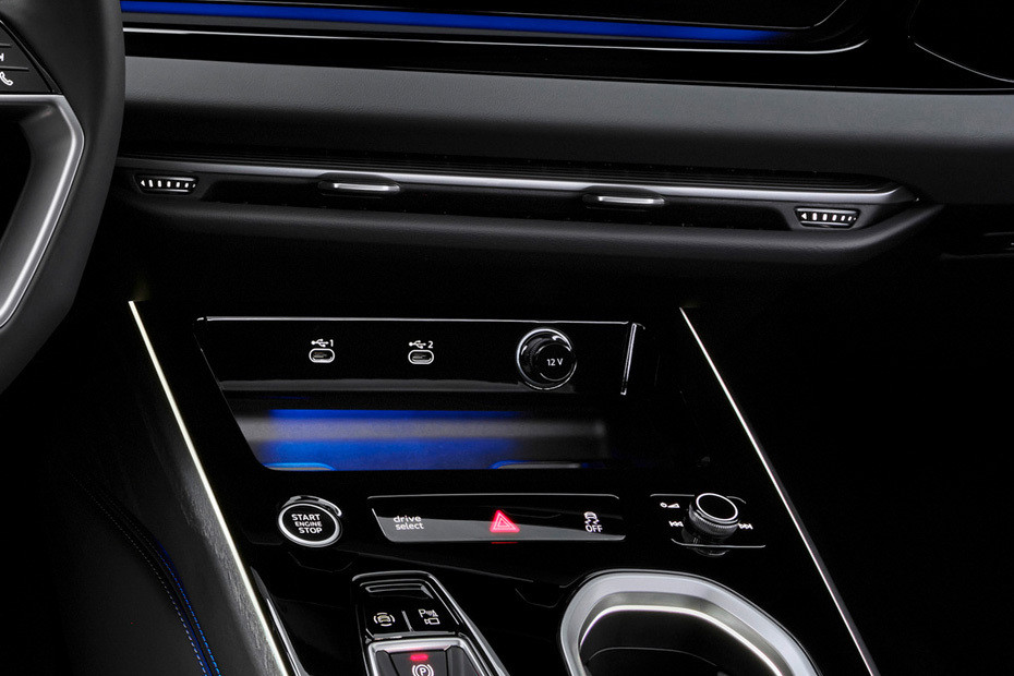Front AC Controls of Audi A6 2025 Front AC Controls of Audi A6 2025