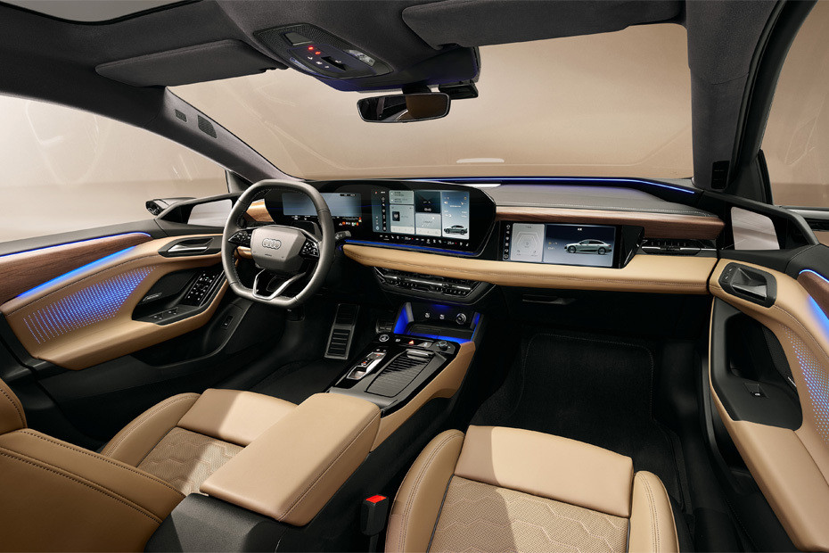 Dashboard View of A6L إي-ترون Dashboard View of A6L إي-ترون