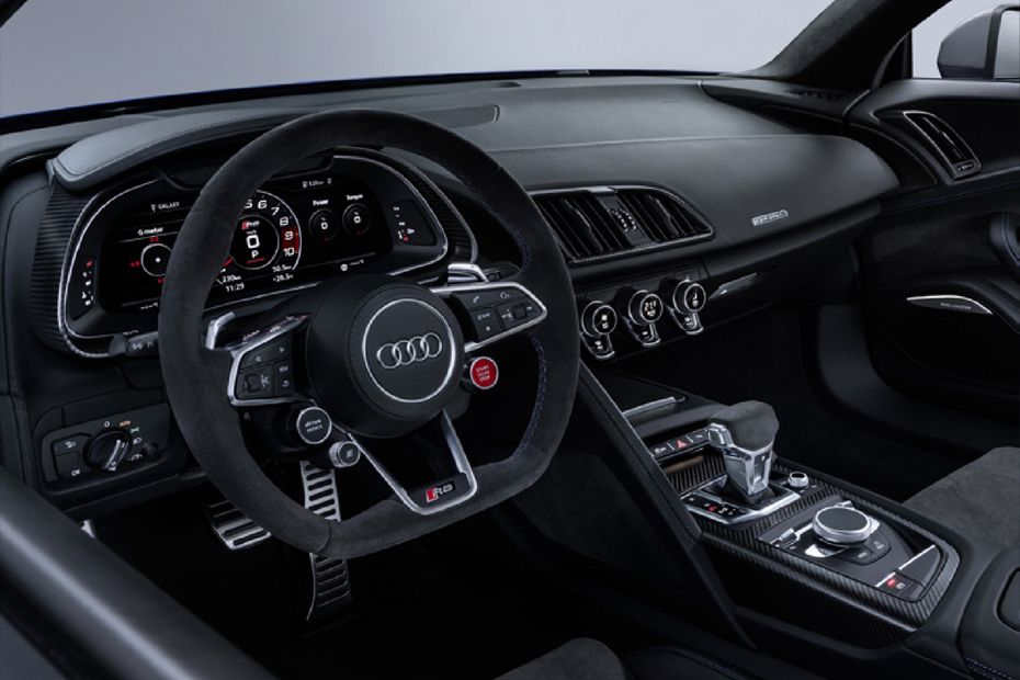 Dashboard View of R8 Coupe Dashboard View of R8 Coupe