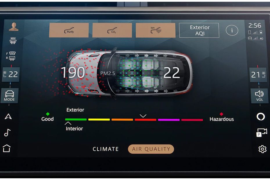 Range Rover Velar touch screen Range Rover Velar touch screen