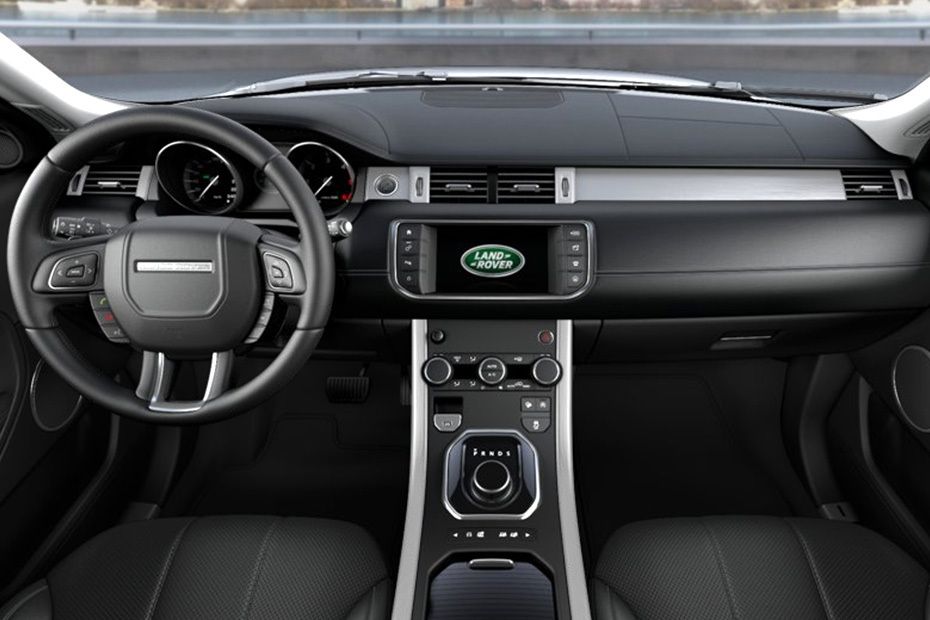 Dashboard View of Range Rover Evoque Coupe Dashboard View of Range Rover Evoque Coupe