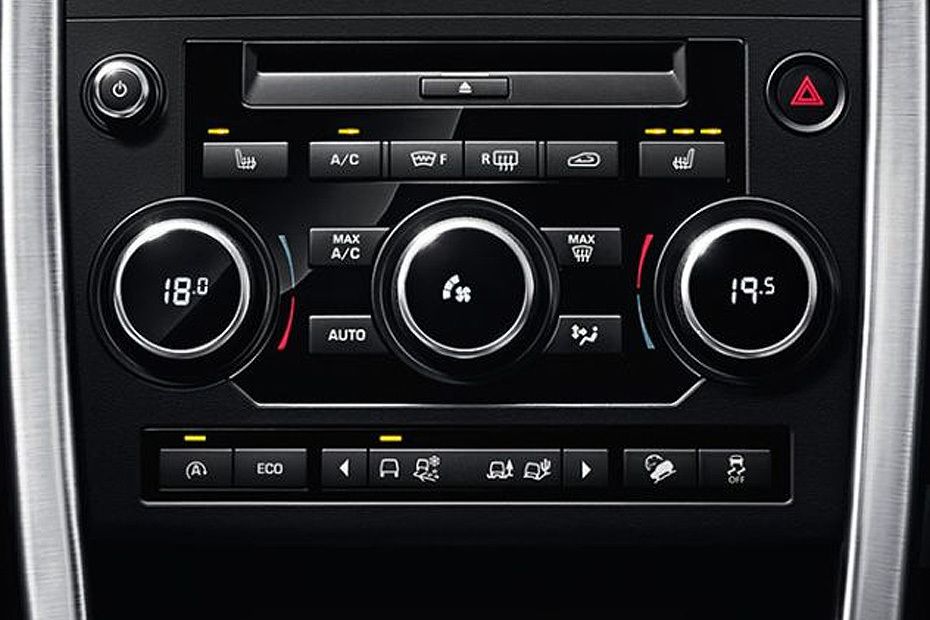 Side AC Controls of Land Rover Discovery Sport Side AC Controls of Land Rover Discovery Sport