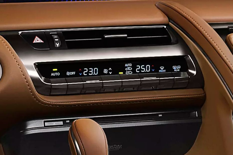 Front AC Controls of لكزس LC Hybid Front AC Controls of لكزس LC Hybid