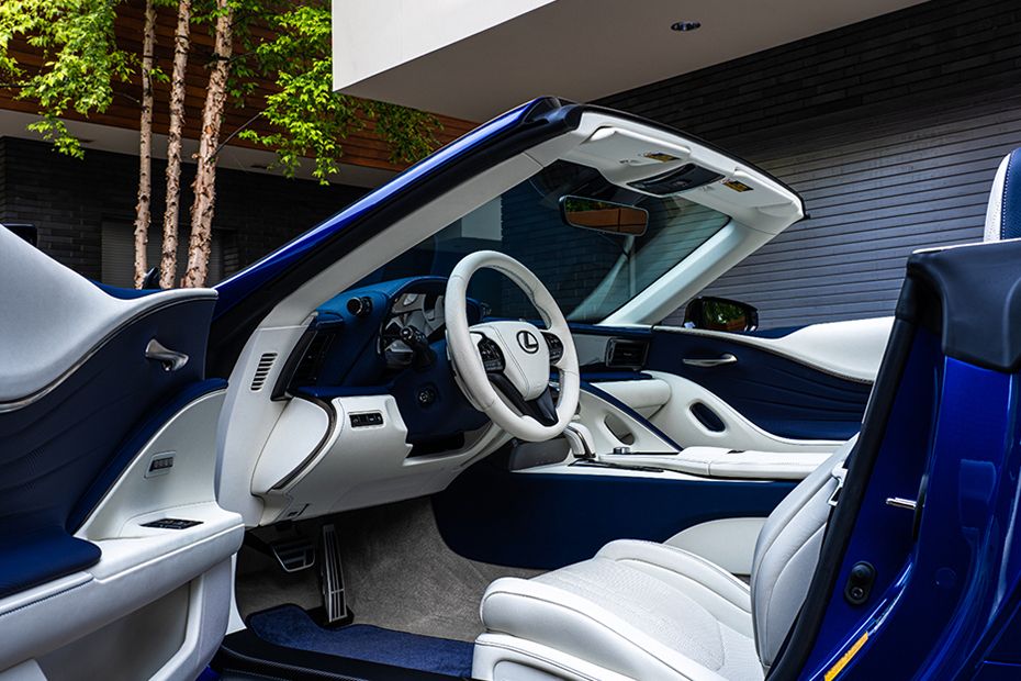 Lexus LC Inside Of Drivers Side Open Door Lexus LC Inside Of Drivers Side Open Door
