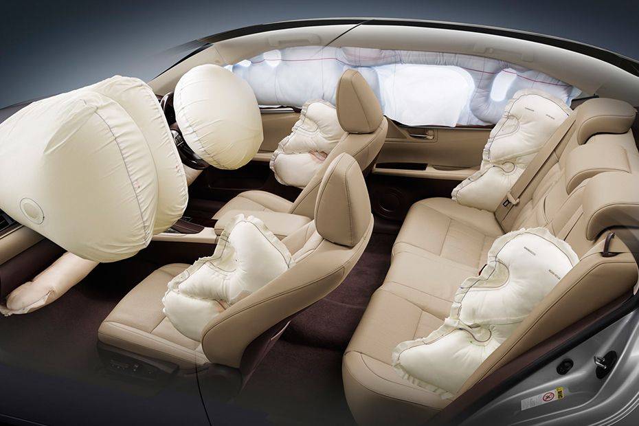 Lexus ES (2013-2021) AirBags View Lexus ES (2013-2021) AirBags View