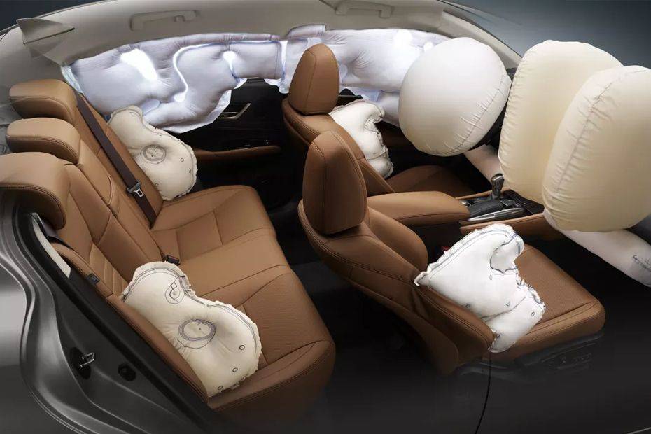 Lexus GS (2013-2021) AirBags View Lexus GS (2013-2021) AirBags View
