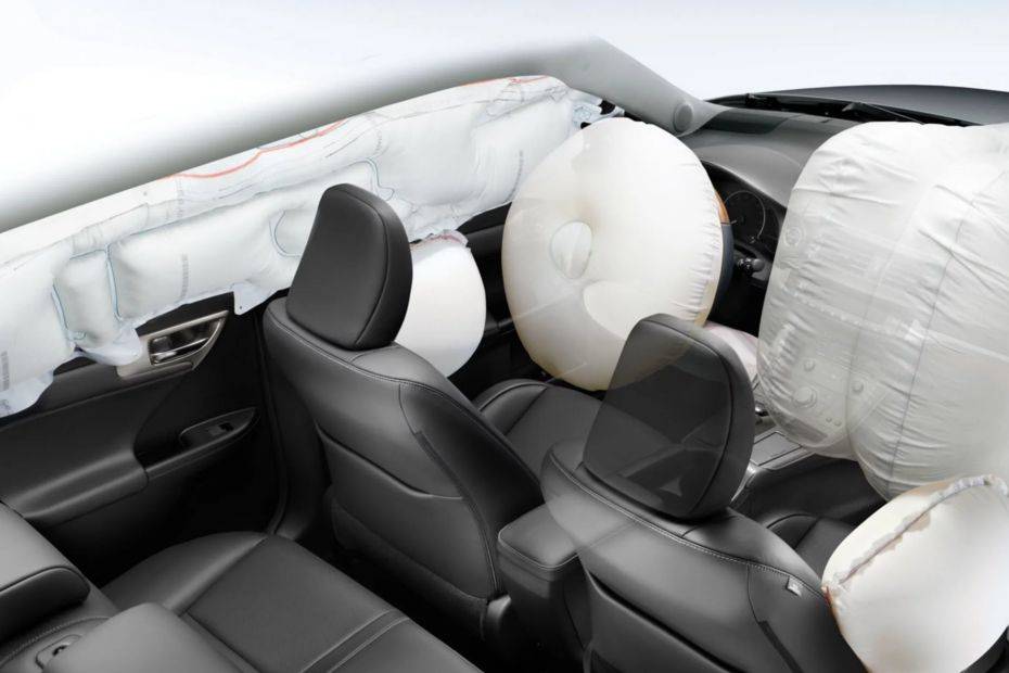 Lexus CT Hybrid AirBags View Lexus CT Hybrid AirBags View