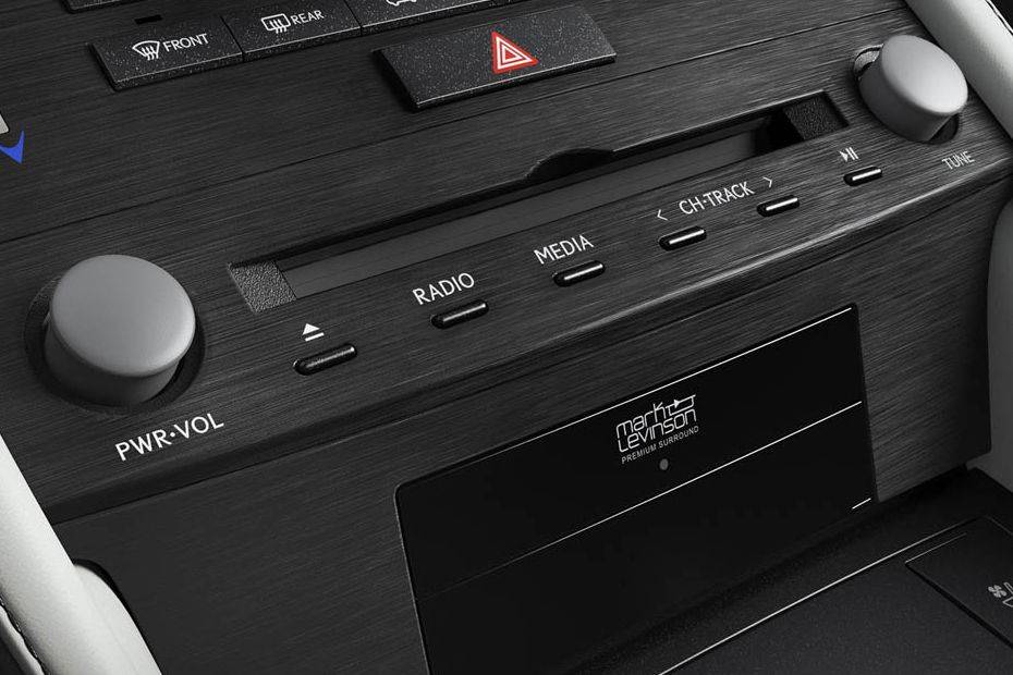 Front AC Controls of Lexus RC F Front AC Controls of Lexus RC F