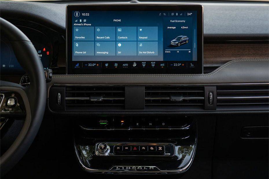 Front AC Controls of لينكون كورسير Front AC Controls of لينكون كورسير